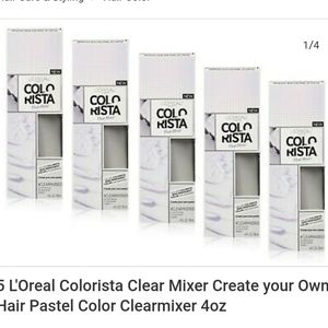 5 Loreal Colorista Fader hair color clear mixer